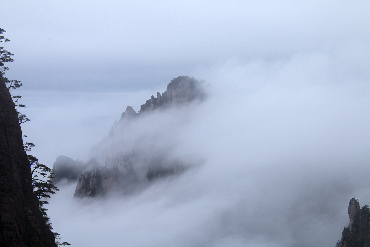 安徽黄山（图ZMTUyOTM5Mzgw） - 风光摄影 - 站酷设计师九三丶原创素材 - 站酷ZCOOL