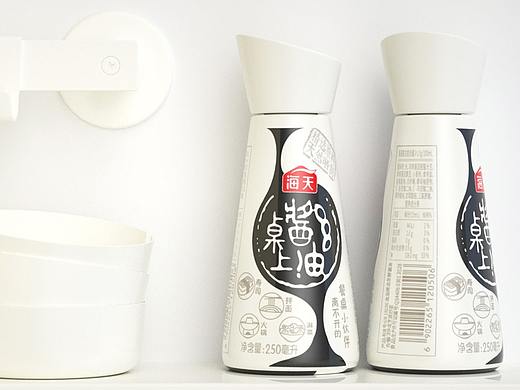  海天桌上酱油包装设计