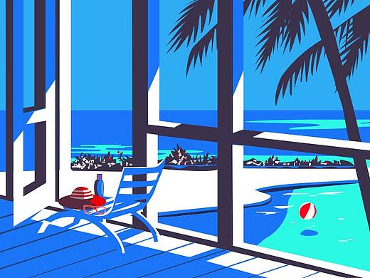 海滩（个人主页-ZMjYwMDk3NzY=） - 创作习作 - 站酷设计师青雉桑原创素材 - 站酷ZCOOL