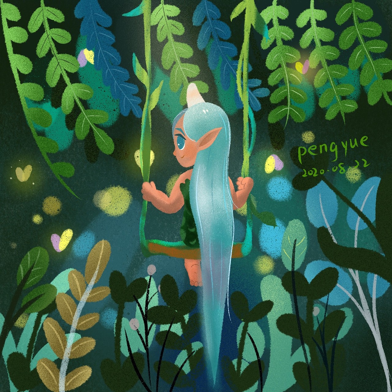 很喜欢胡子老师的作品,就尝试临摹了几幅.