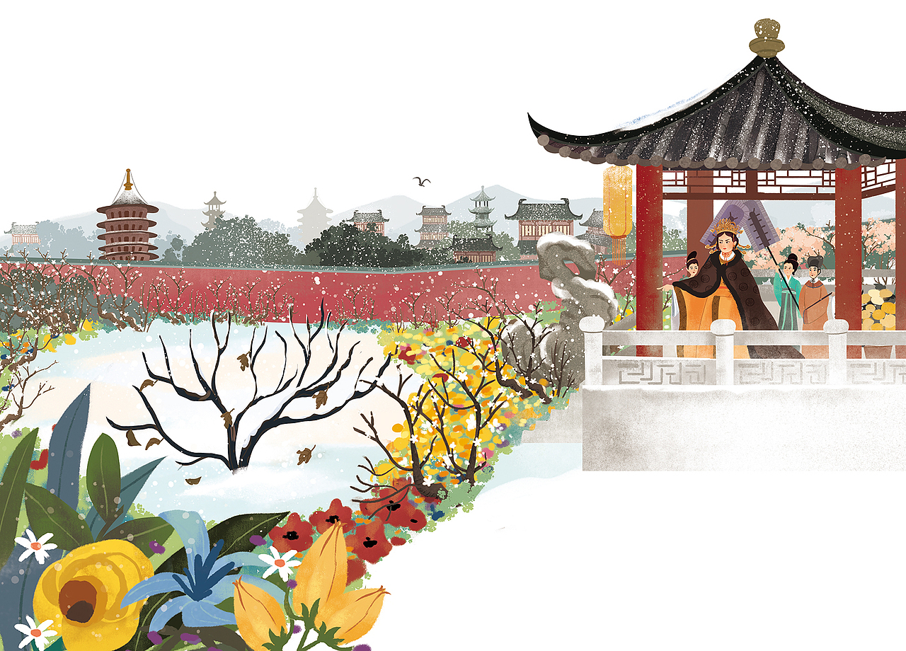 中国好故事-双语绘本-已出版（图ZMjgxNTU5NDgw） - 儿童插画 - 站酷设计师奔跑安妮原创素材 - 站酷ZCOOL