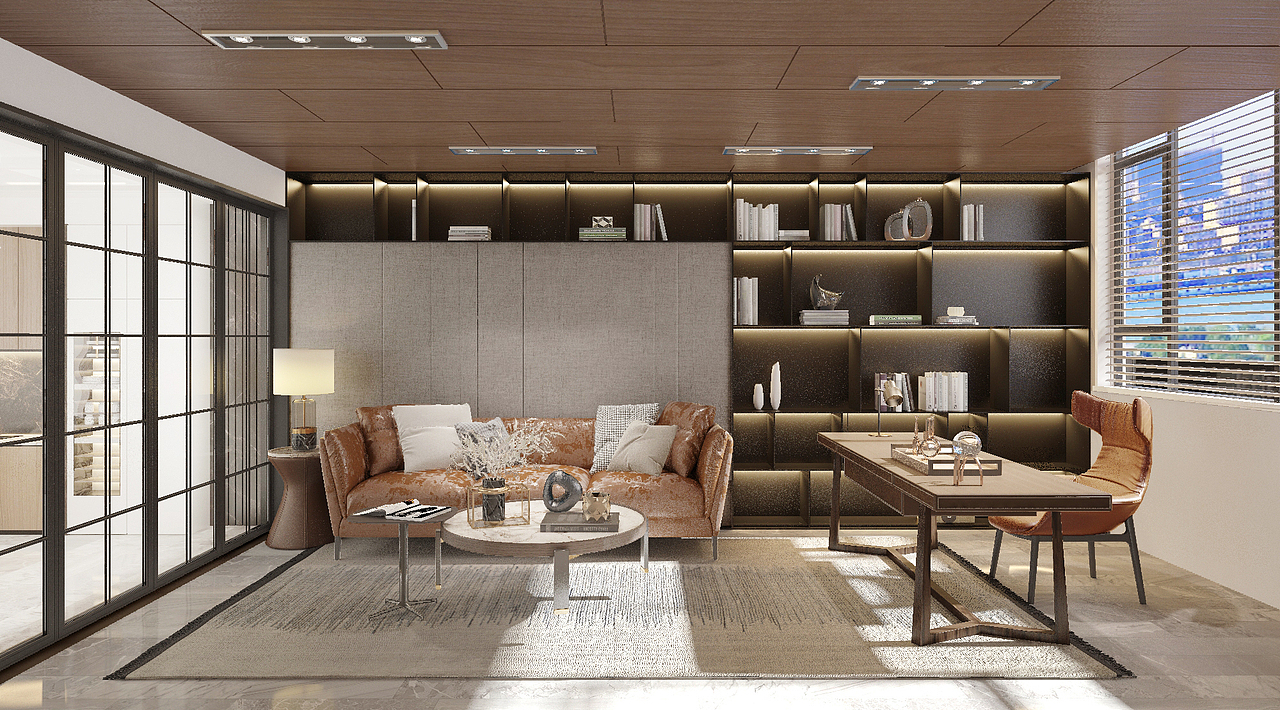 一套现代轻奢作品