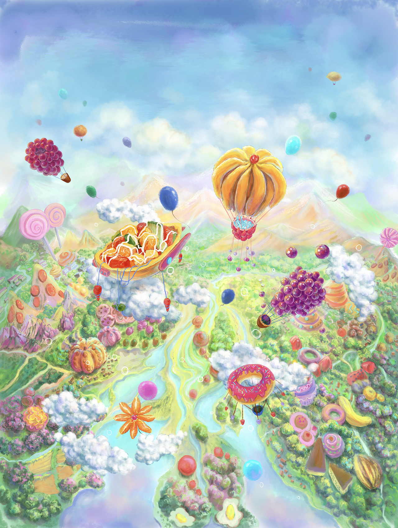 秘島3——云開日出（圖ZMjczNjM2OTQ0） - 創(chuàng)作習作 - 站酷設計師簡界原創(chuàng)素材 - 站酷ZCOOL