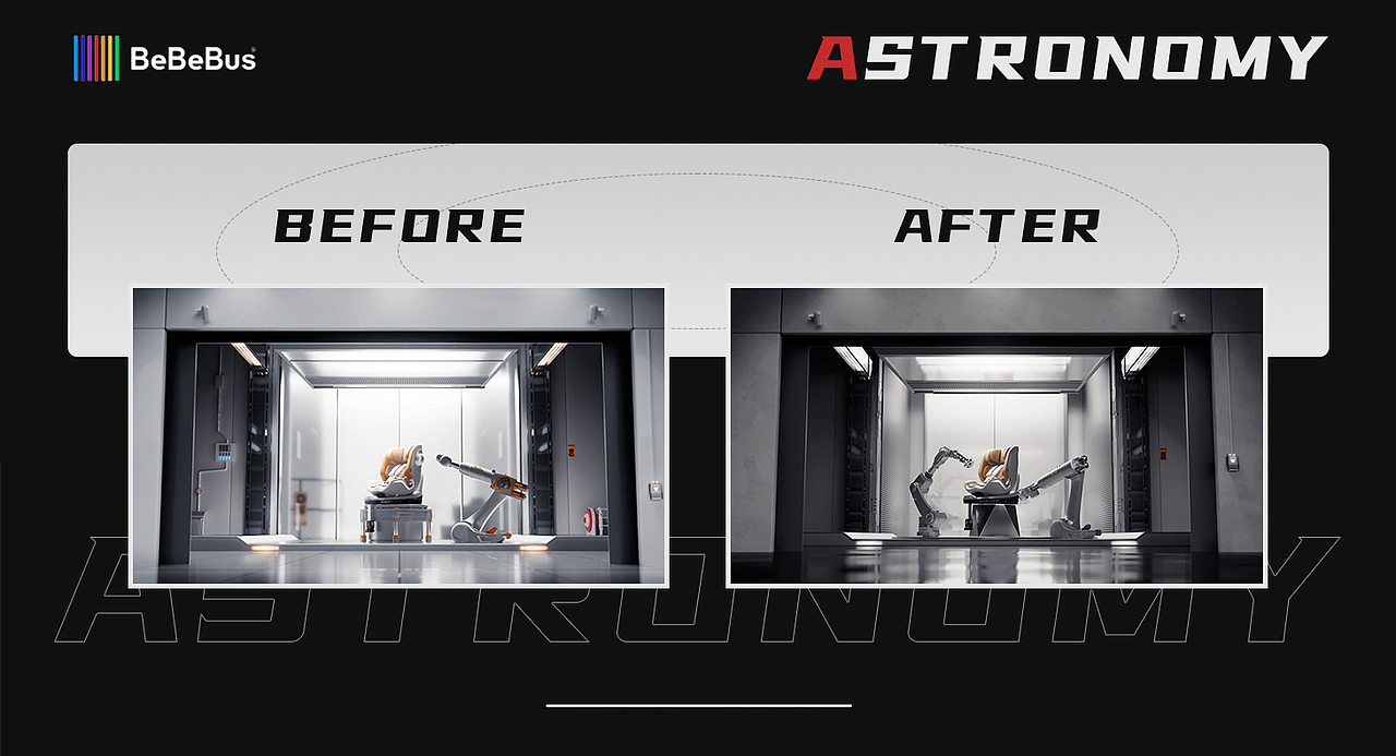 BeBebus × 天文家Pro安全座椅（图ZMzUwMDc2ODY4） - 动画/影视 - 站酷设计师谁拿了我U盘原创素材 - 站酷ZCOOL