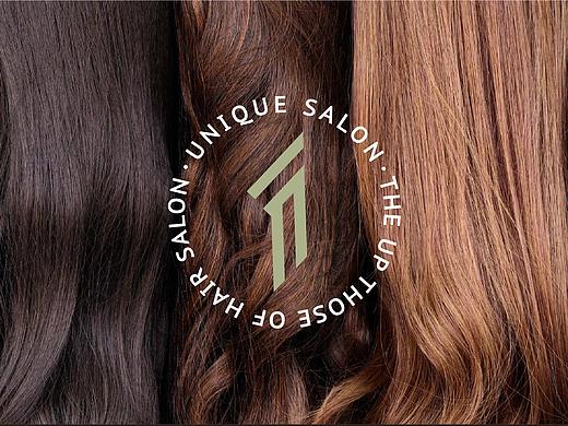 美发品牌Logo设计——UNIQUE SALON