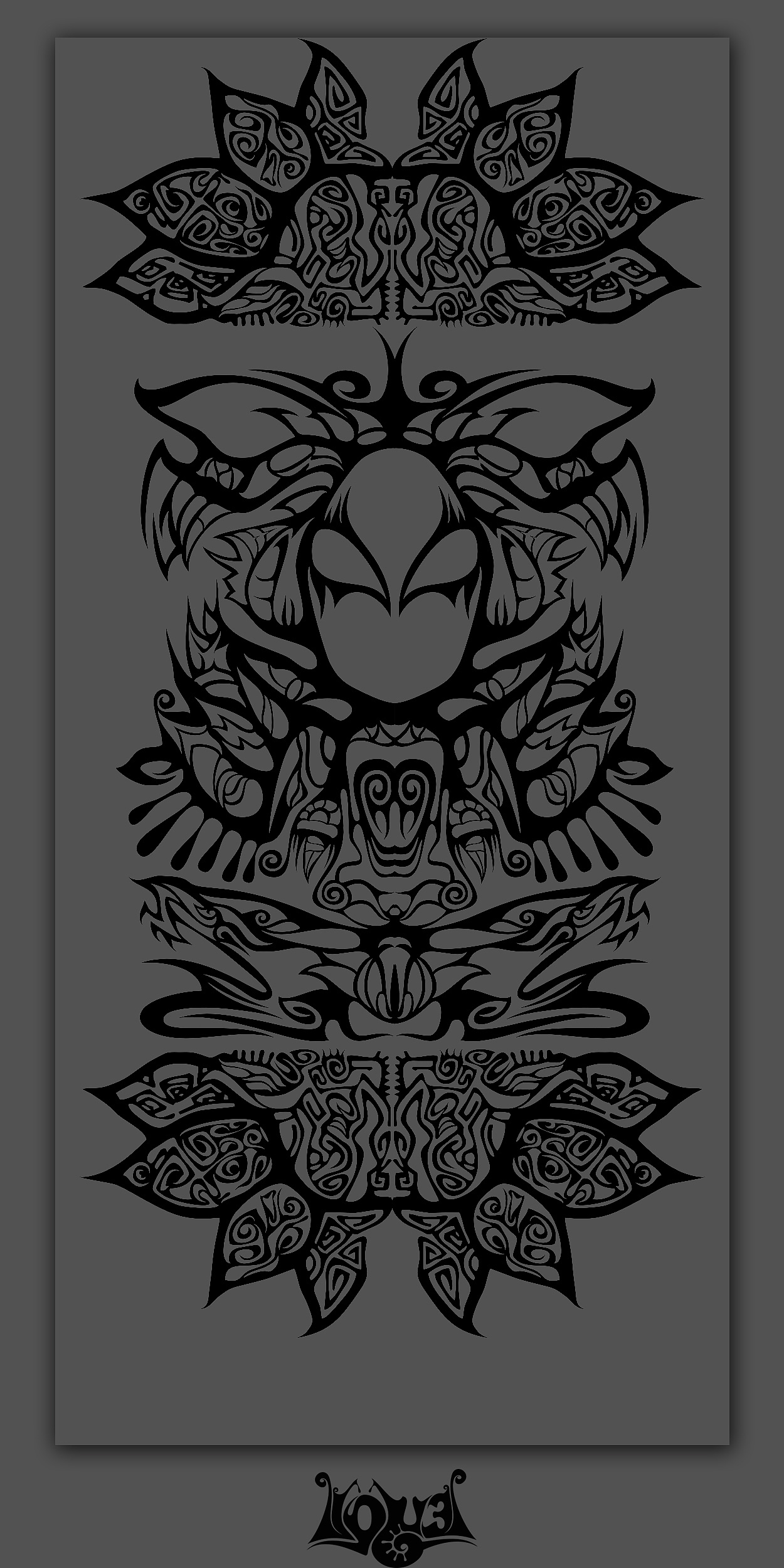 叁公馆·诡异图腾