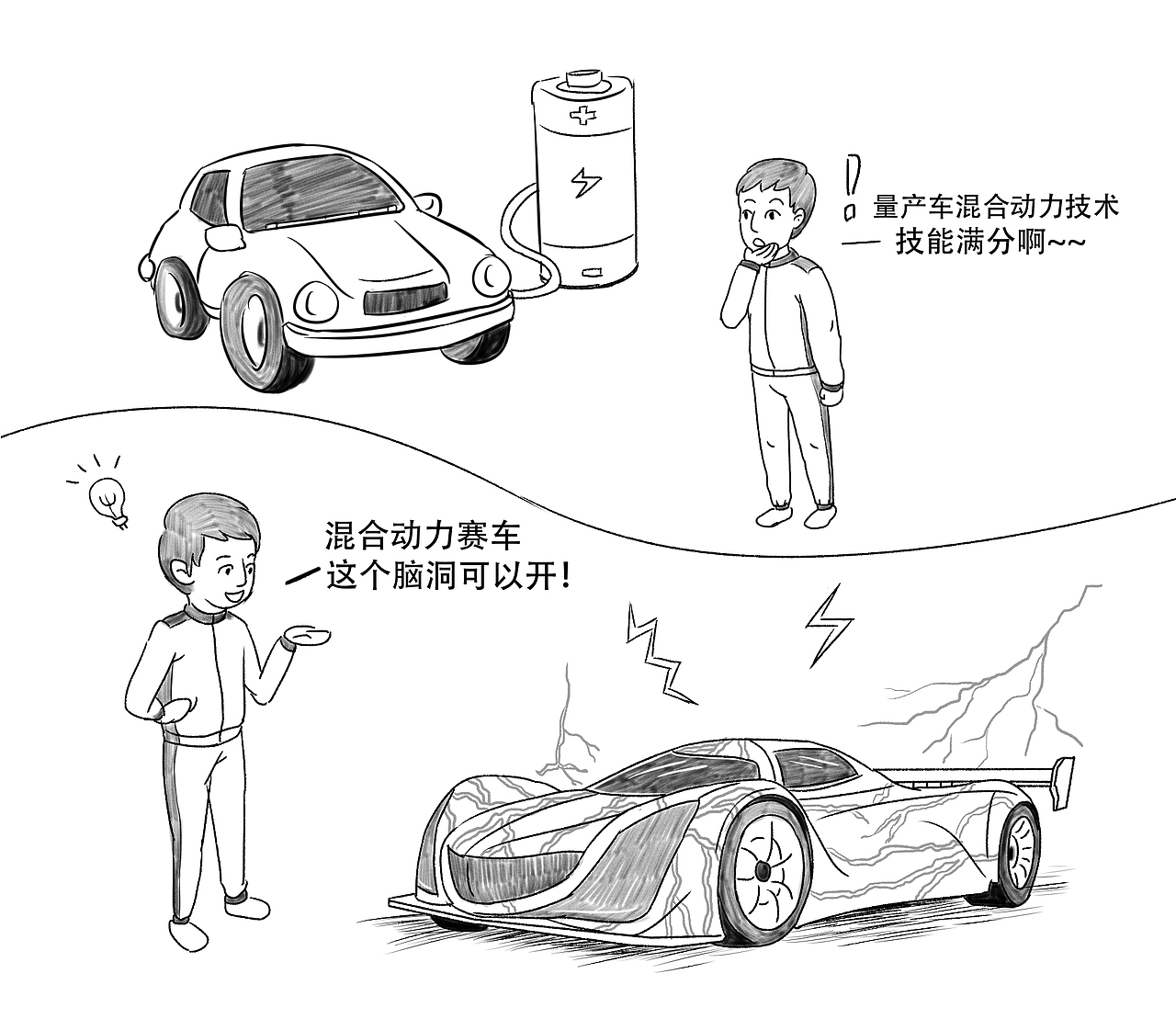 关于勒芒的吧啦吧啦（图ZNTIwNzg2MTY=） - 单幅漫画 - 站酷设计师vvvicat原创素材 - 站酷ZCOOL