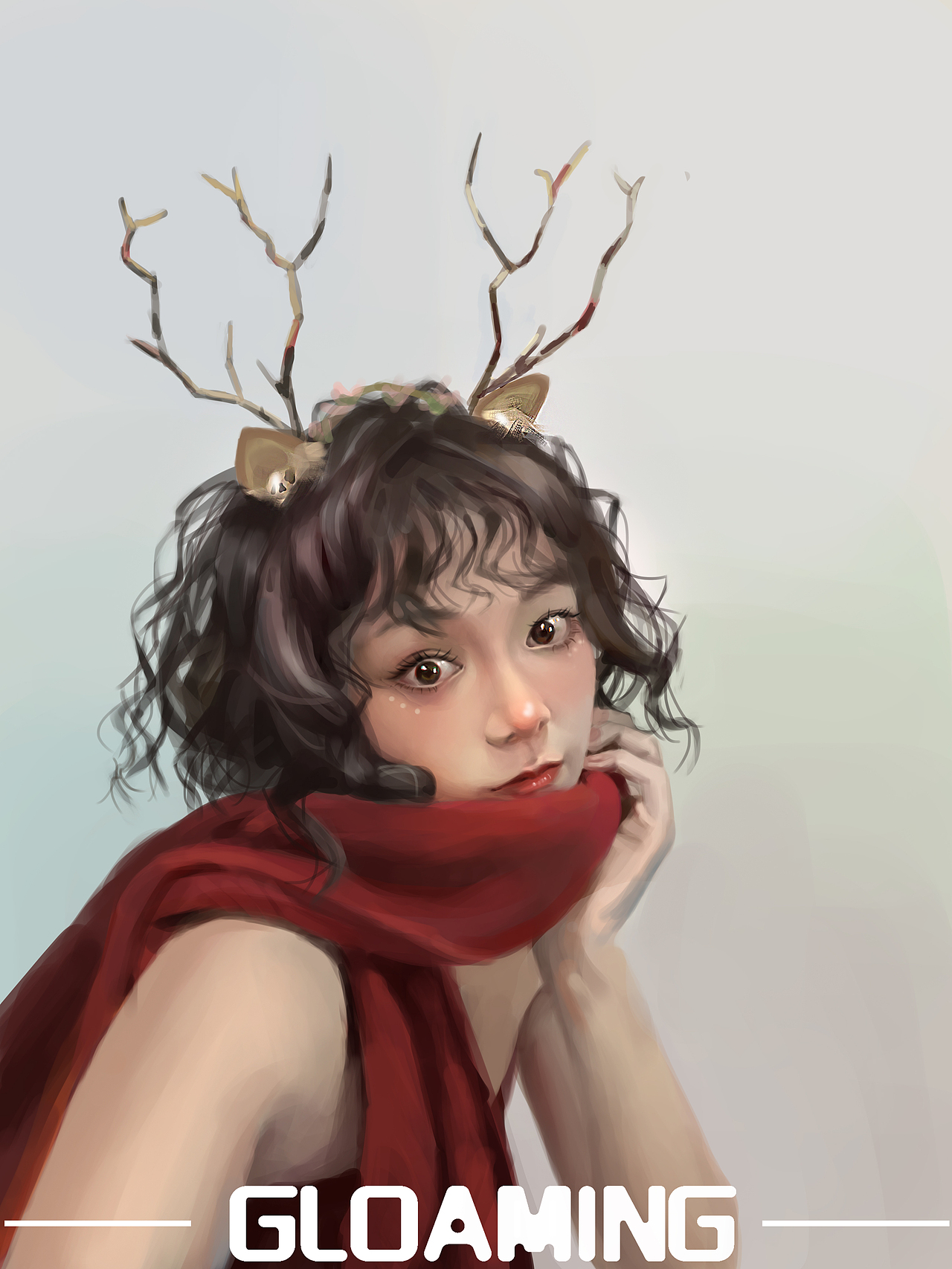 得不到的小鹿女（图ZMzc1MDEzMDY0） - 创作习作 - 站酷设计师Glomaing原创素材 - 站酷ZCOOL