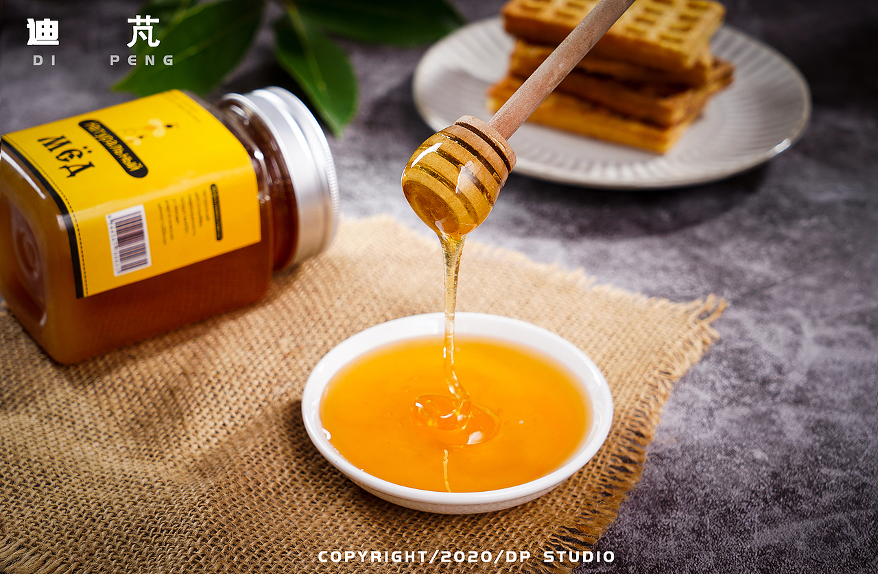 蜂蜜 土特产美食拍摄食品摄影产品拍摄武汉迪芃摄影