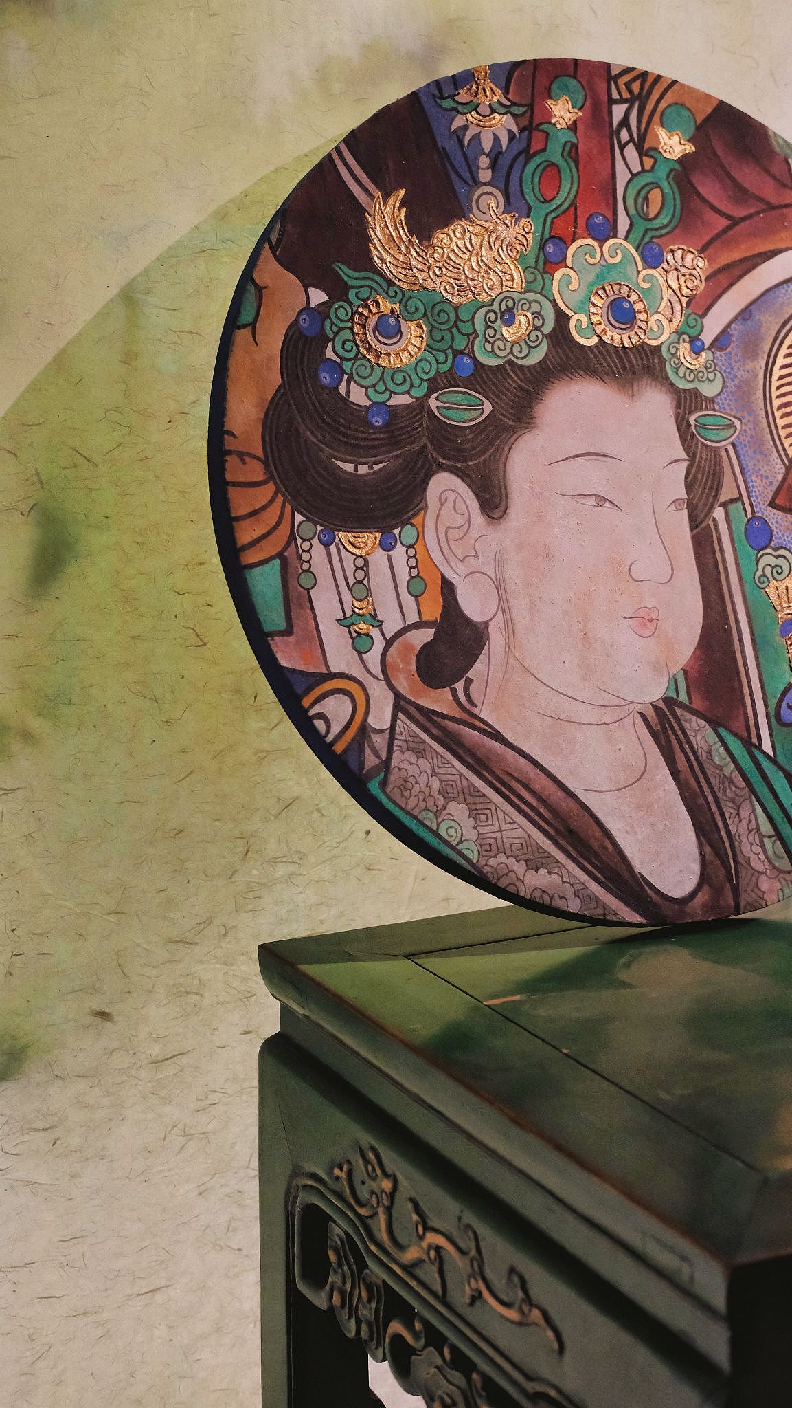 永乐宫壁画临摹–托仙果玉女（图ZMzY4MjAxNDY4） - 绘画 - 站酷设计师童的瞳原创素材 - 站酷ZCOOL