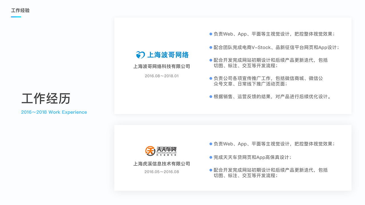 张肃严UI设计师简历