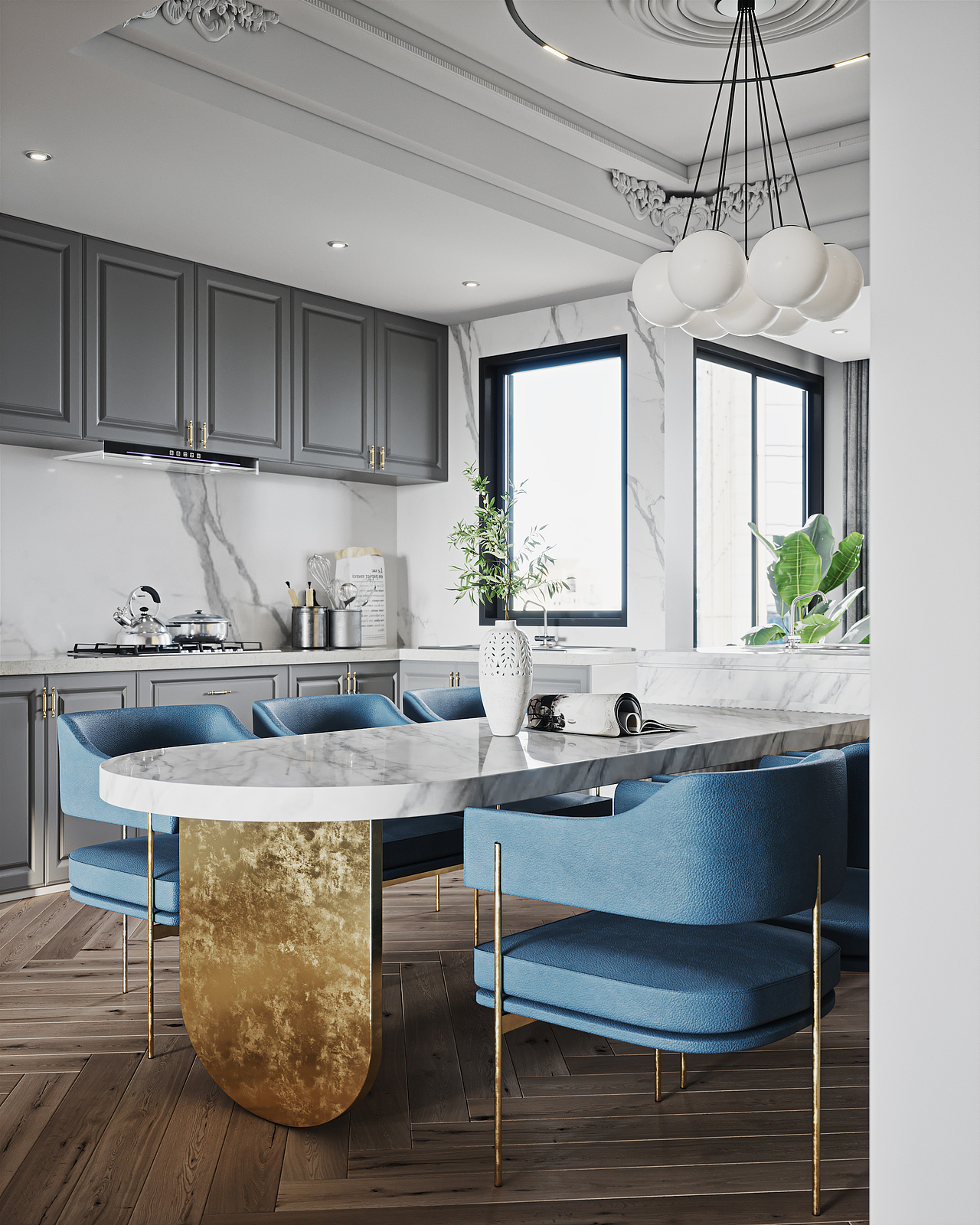 现代轻奢法式风格创作