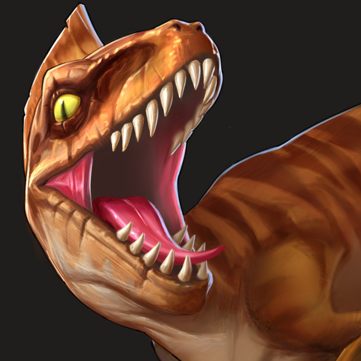 给taw画的几条原始巨兽