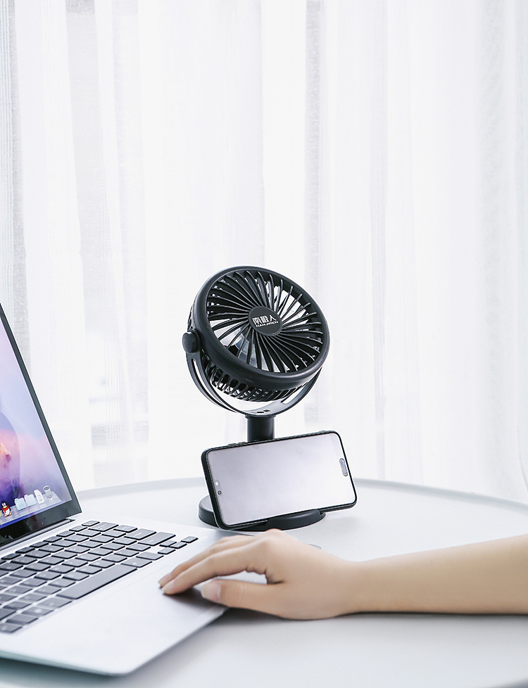 南极人电风扇小家电桌面电风扇静物创意拍摄影