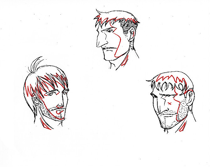 2011毕业设计<白桦林>动画设定.