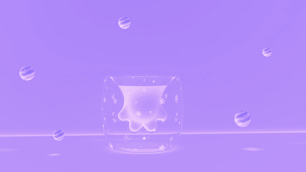 《可爱猫爪杯》