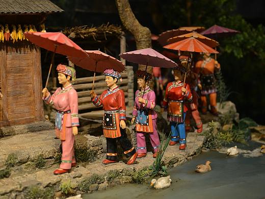 56个民族婚俗微雕