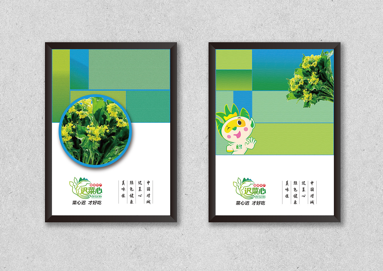 增城迟菜心——VI品牌形象设计（图ZMTkzMjA0Mjky） - 品牌 - 站酷设计师邦效品牌研究所原创素材 - 站酷ZCOOL