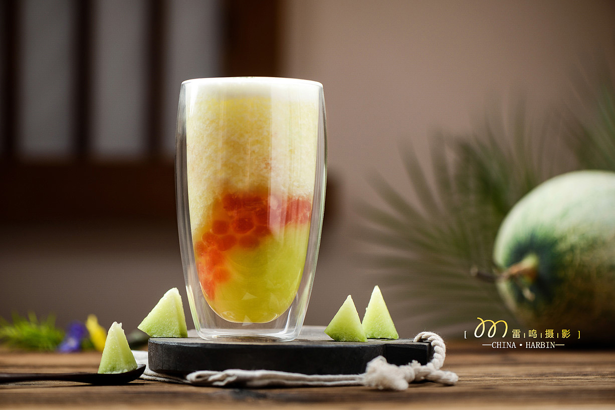 《果汁冰沙饮料》 美食 产品 环境 哈尔滨雷鸣摄影