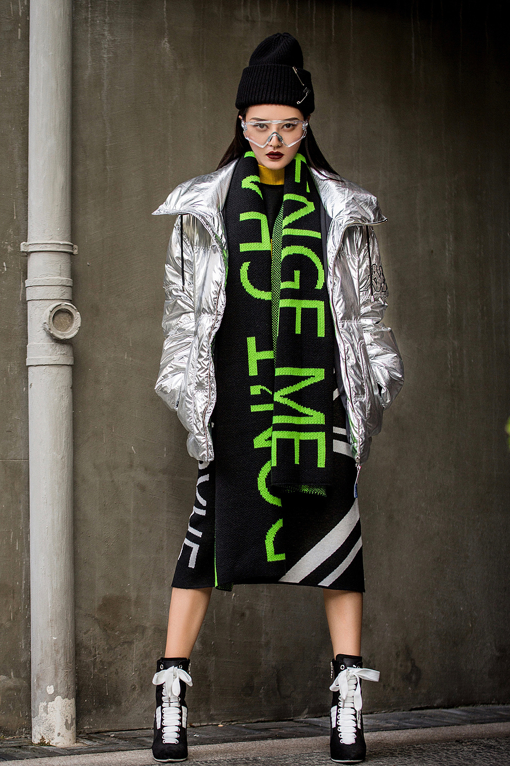 女装拍摄-冬季羽绒服穿搭