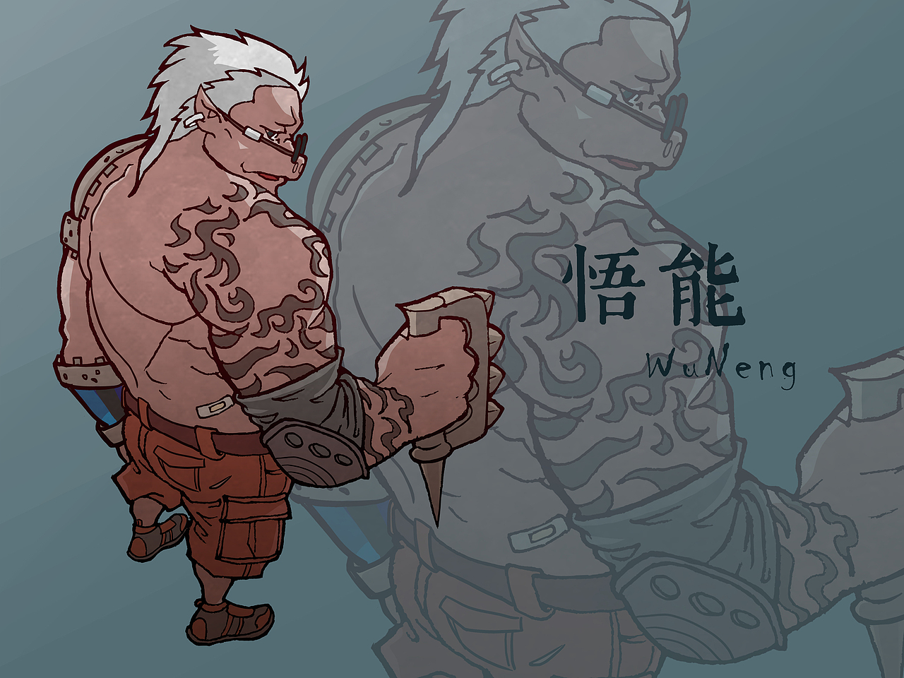 西游 狂暴之路（图ZMzAxMjA4ODQ=） - 创作习作 - 站酷设计师史渊SHIYUAN原创素材 - 站酷ZCOOL