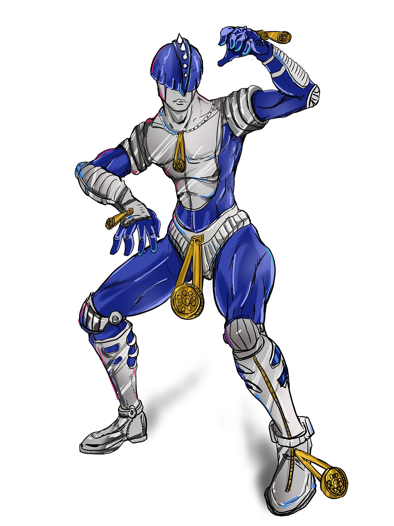 jojo立钢链手指和dio