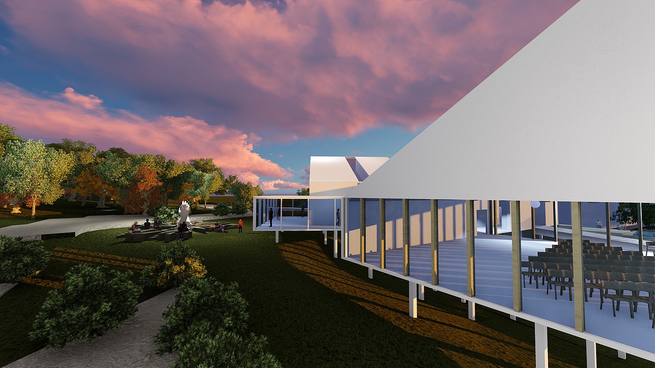 武汉园博园婚礼仪式堂设计