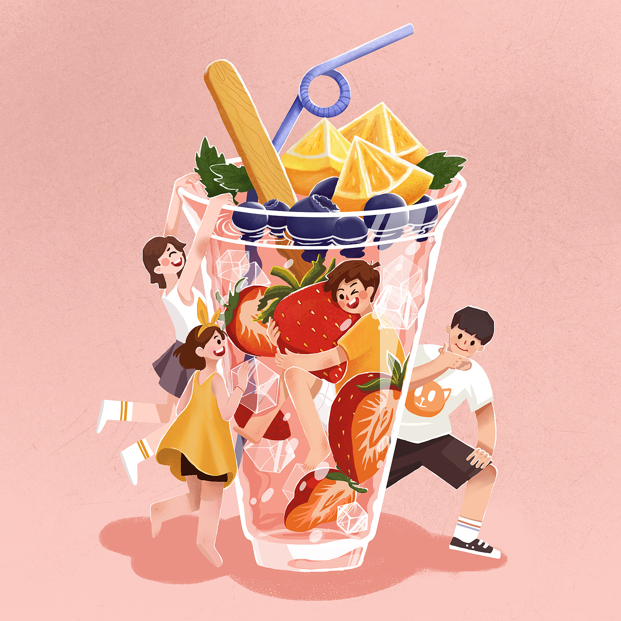 临摹大神作品（图ZMjEwNjY3MDMy） - 商业插画 - 站酷设计师苏宝兔原创素材 - 站酷ZCOOL