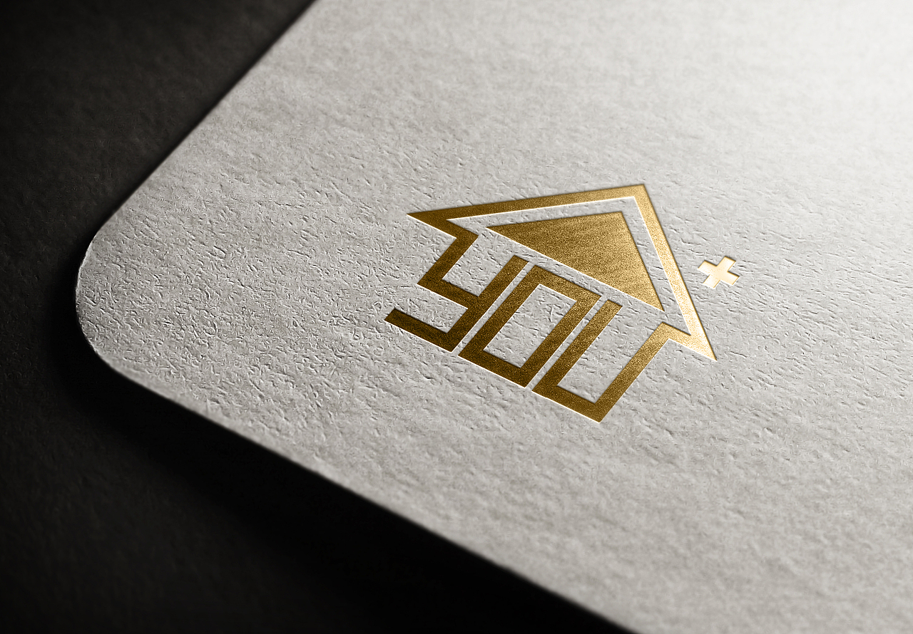 YOU+公寓 标志设计