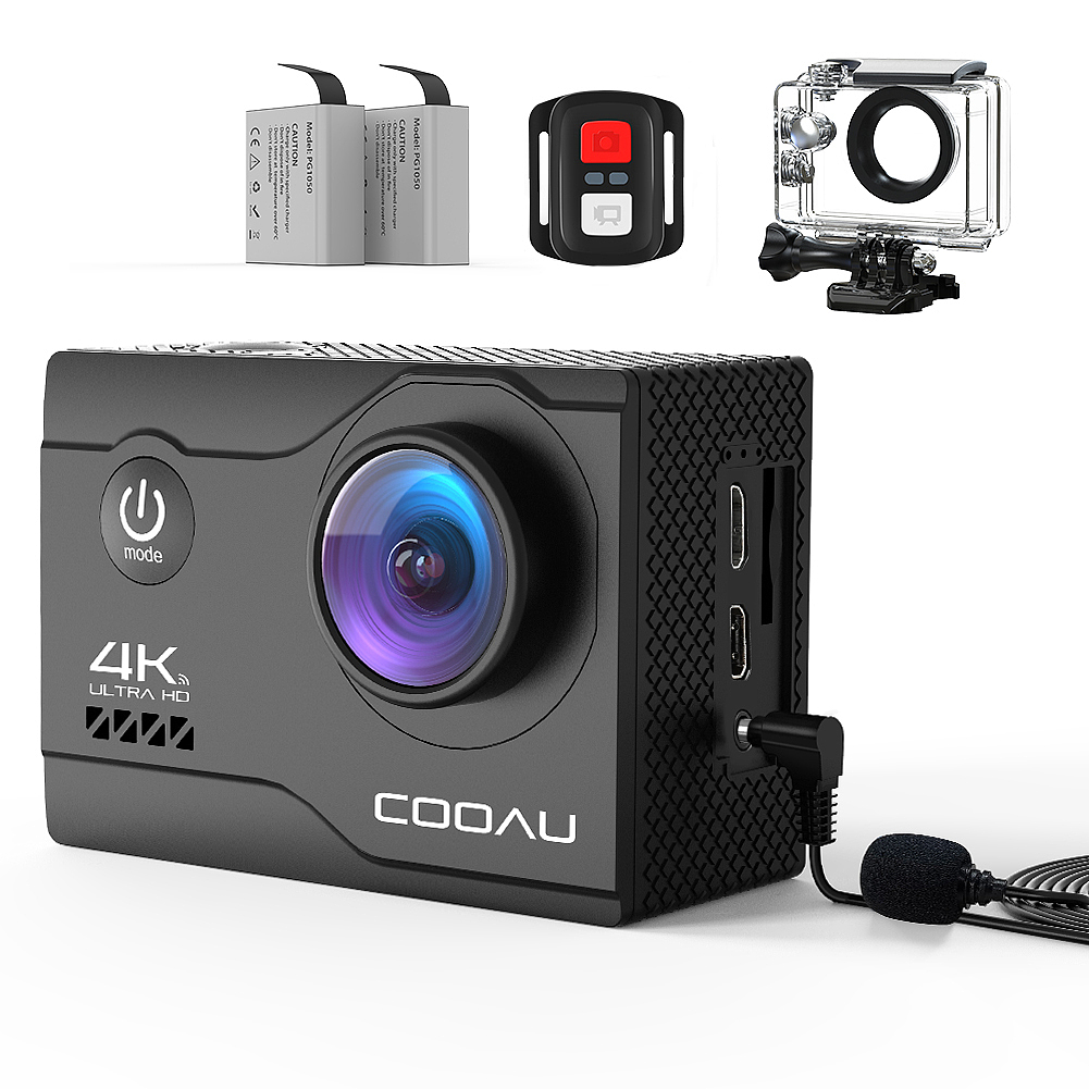 COOAU 运动相机 图片设计 建模渲染 亚马逊套图