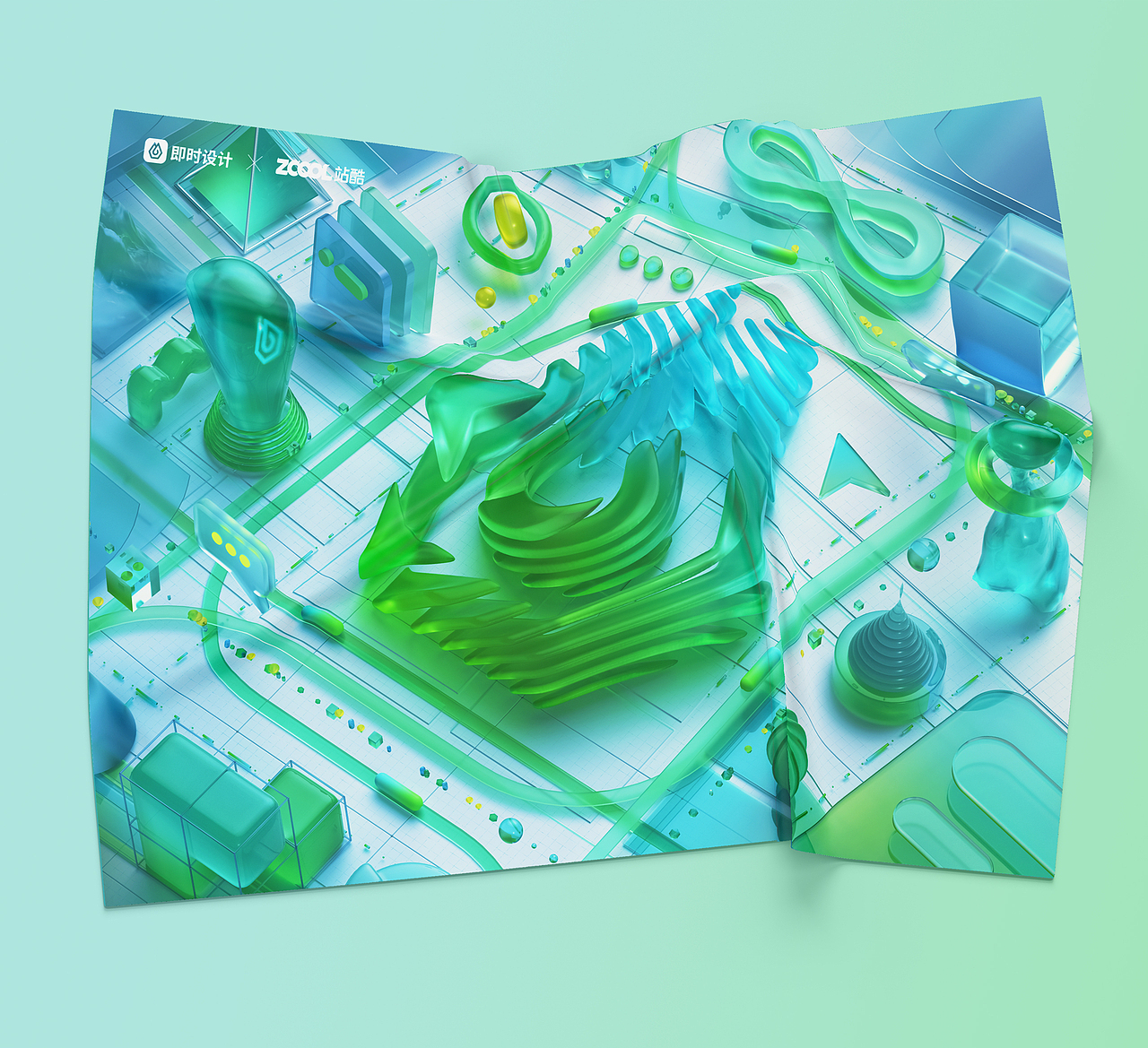 #即时，由你定义# 连接无限可能（图ZMzAwNzk0MDI4） - 海报 - 站酷设计师Jesful原创素材 - 站酷ZCOOL