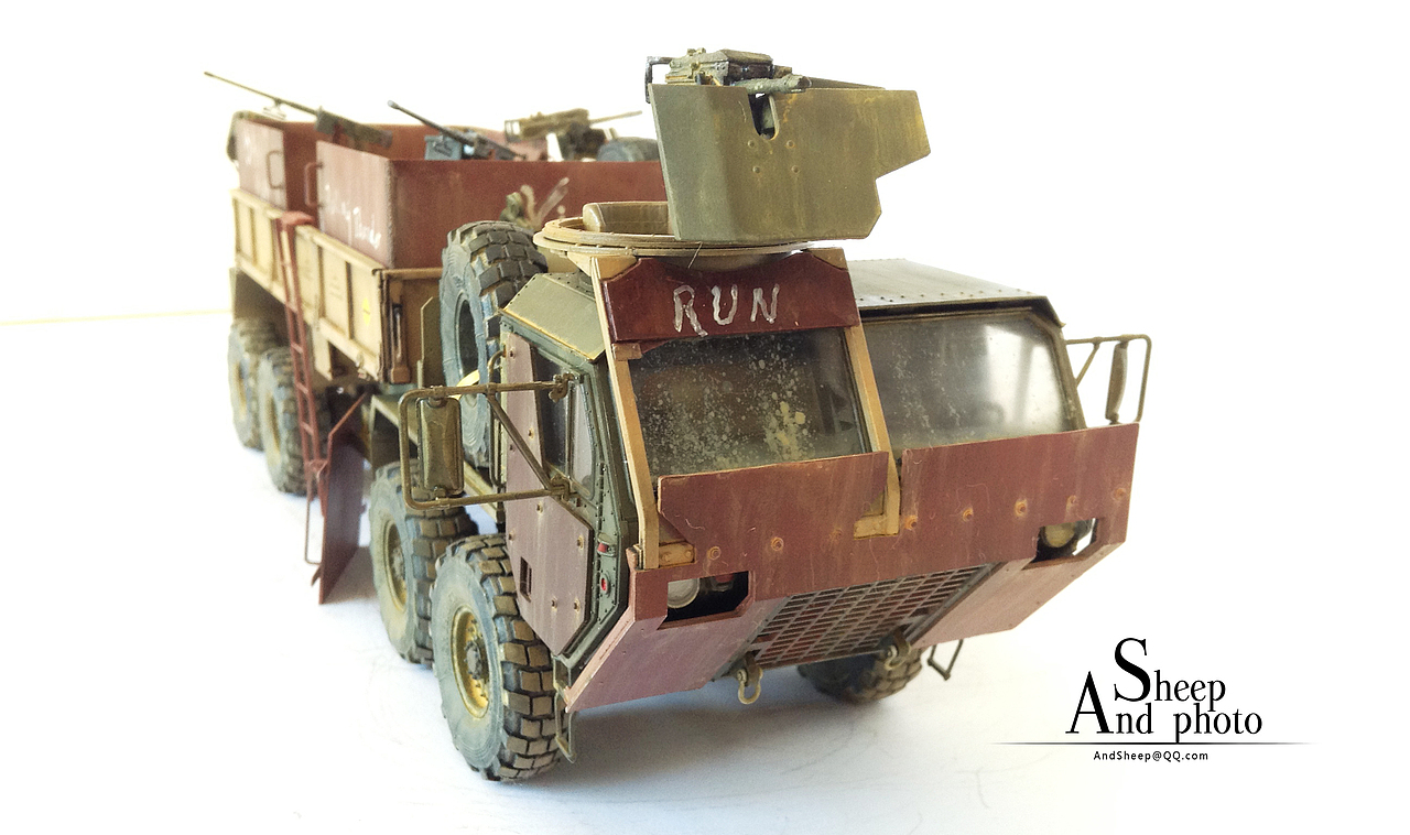 美军M985武装卡车，双色涂装（图ZMjEyNjA0NDg=） - 手办/模玩 - 站酷设计师yyy70751140原创素材 - 站酷ZCOOL