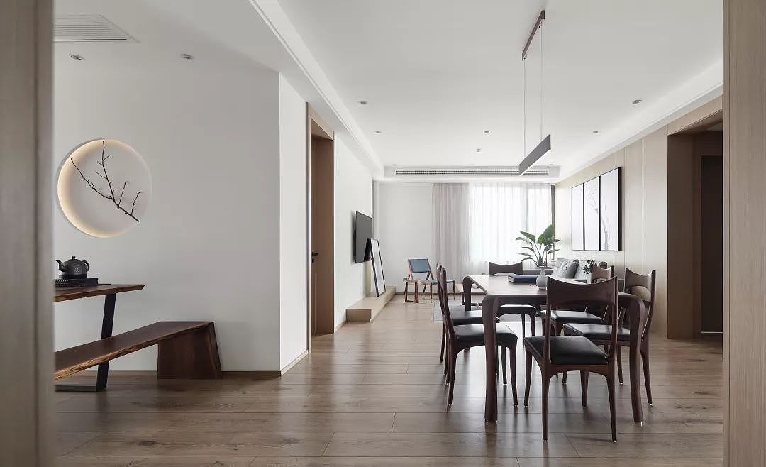 147平新中式风四室,看起来不起眼,却满是禅意