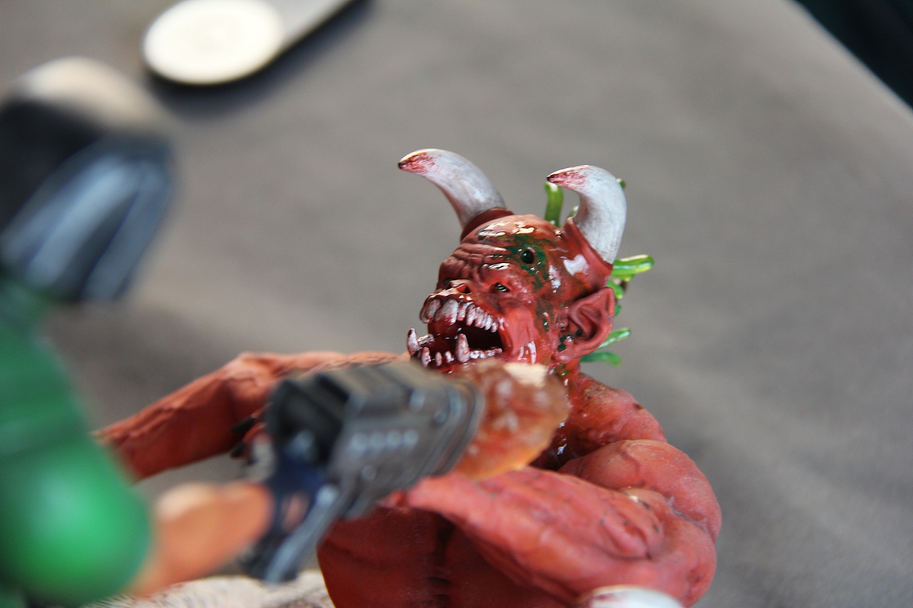 《DOOM》游戏插画立体化场景 First 4 Figures 品牌产品打样（图ZMjM4MTA3NjA=） - 手办/模玩 - 站酷设计师煜恒KENG原创素材 - 站酷ZCOOL