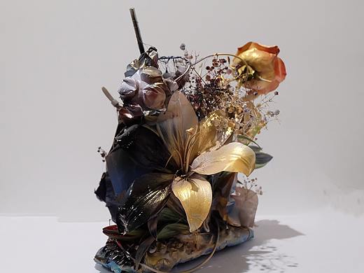 雕塑作品 - 自画像