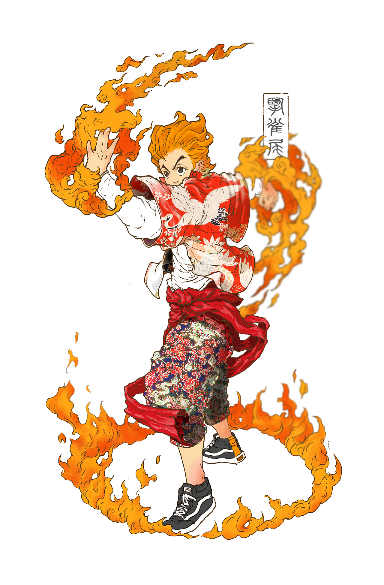 太极拳人物造型设计|插画|概念设定|暴躁兔儿爷 - 原创作品 - 站酷