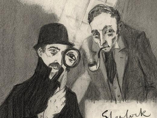 福尔摩斯系列（个人主页-ZMzMzODUyNjA=） - 商业插画 - 站酷设计师DGiles原创素材 - 站酷ZCOOL