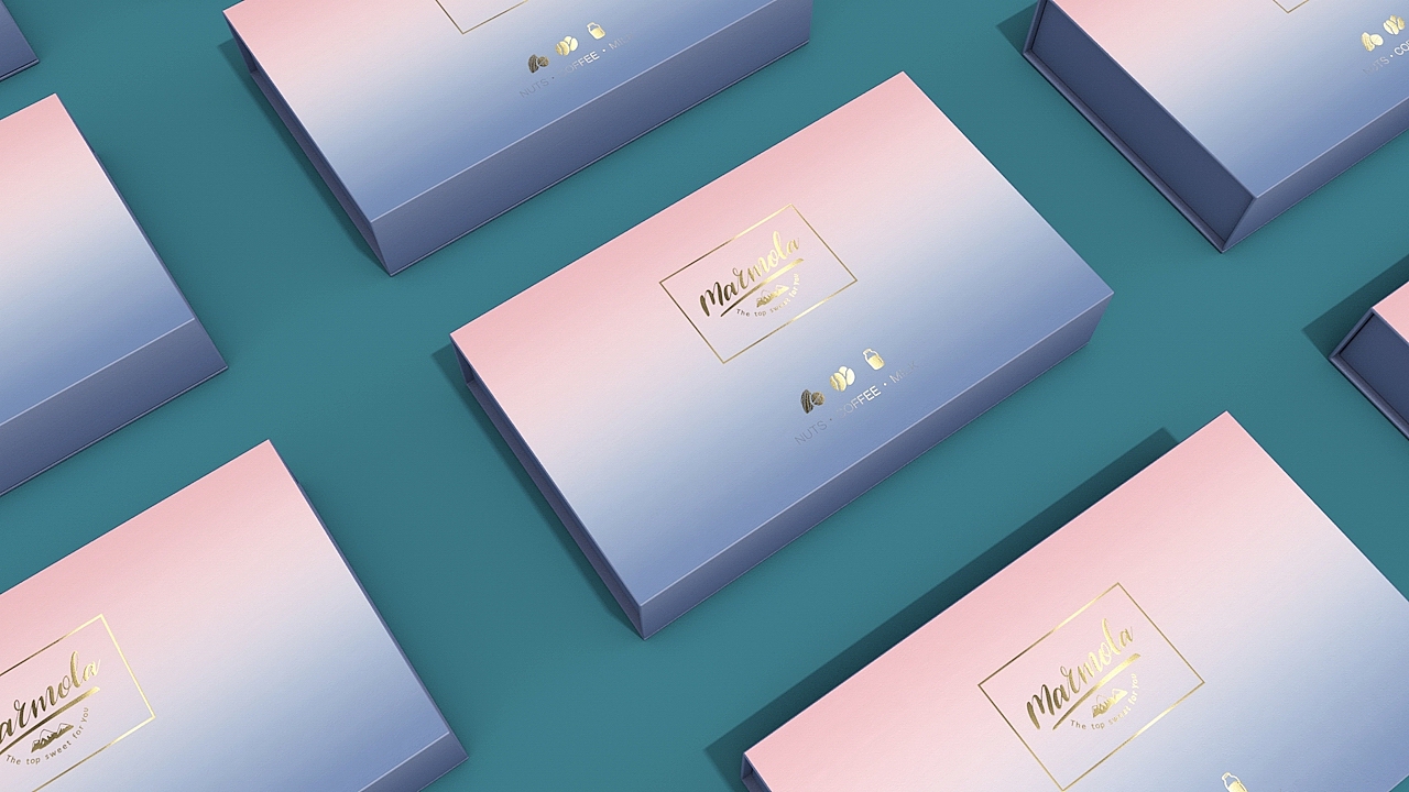 《marmola》手工巧克力品牌包装设计（图ZNjg0MTk3NjA=） - 包装 - 站酷设计师你好大海品牌设计原创素材 - 站酷ZCOOL