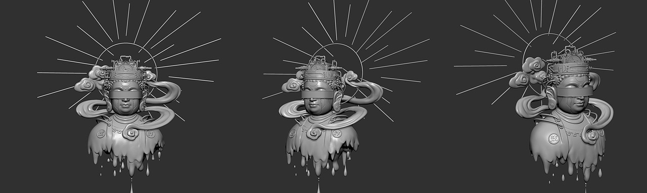 乐堂炫炸/机械大佛（图ZMjk0Mzc1Mjc2） - 品牌 - 站酷设计师闵旭INHERE原创素材 - 站酷ZCOOL