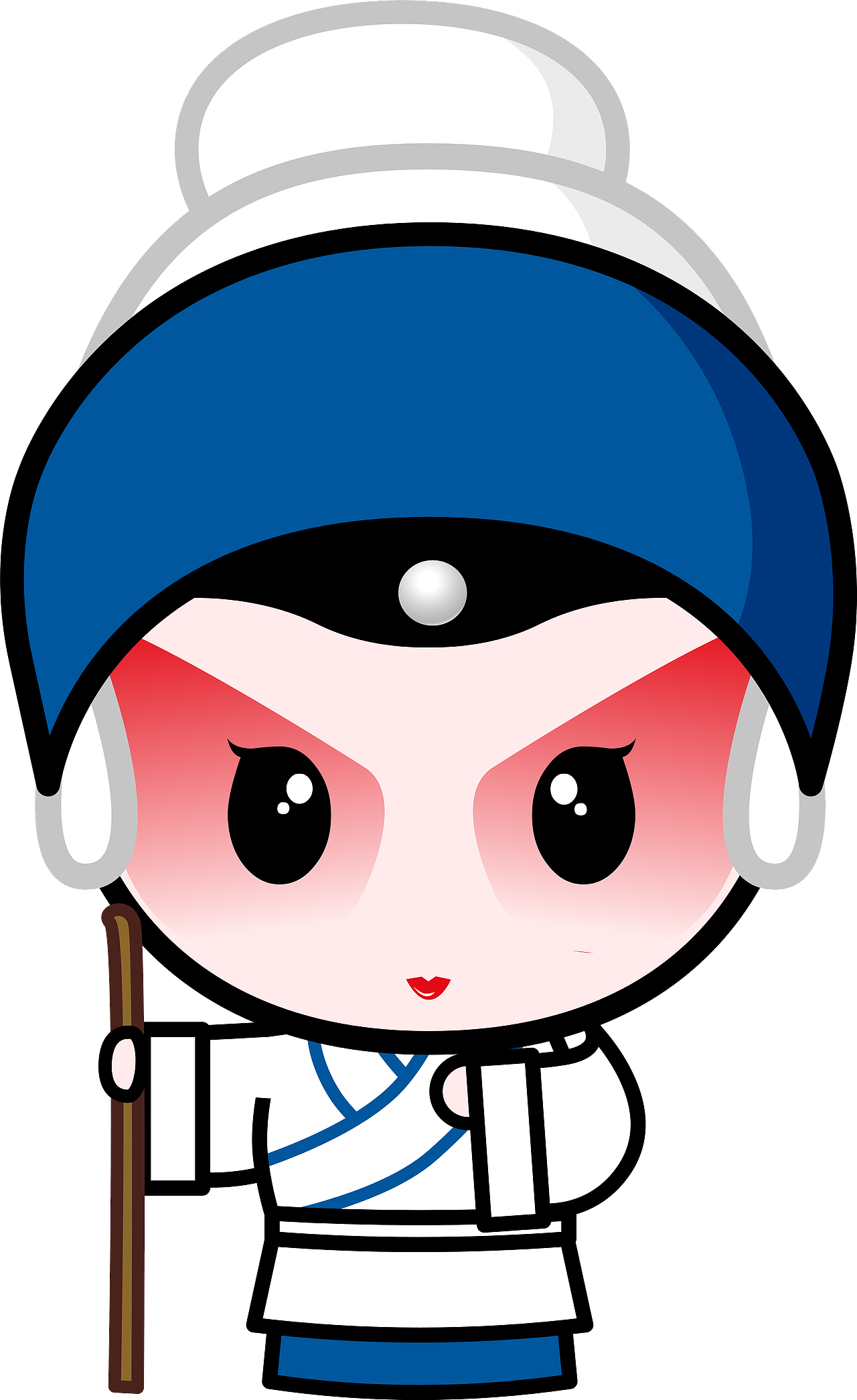 国粹京剧国粹宝贝q版京剧动漫卡通高清大图