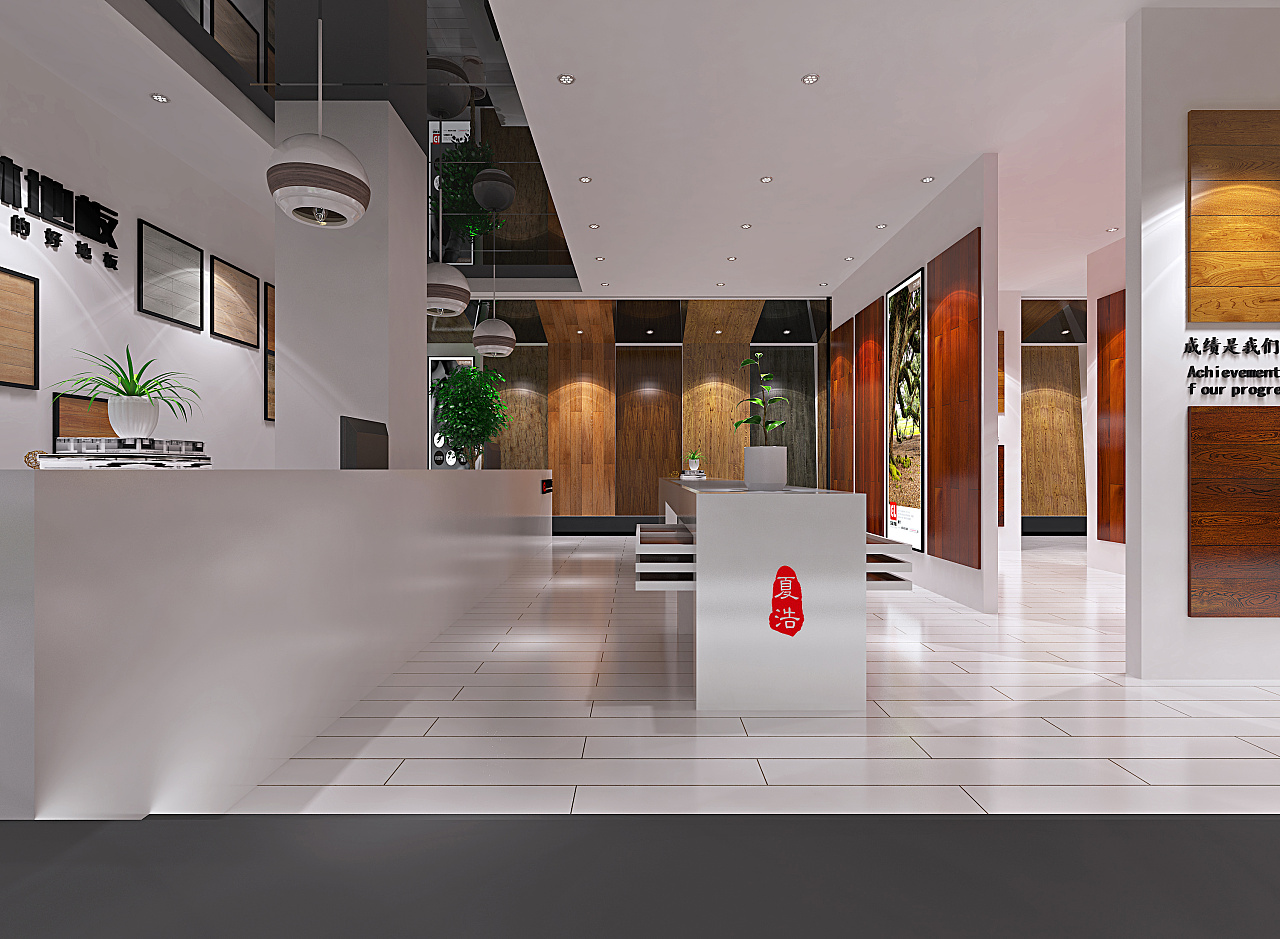 地板店商业表现|空间|家装设计|维色视觉表现 - 原创作品 - 站酷 (ZCOOL)