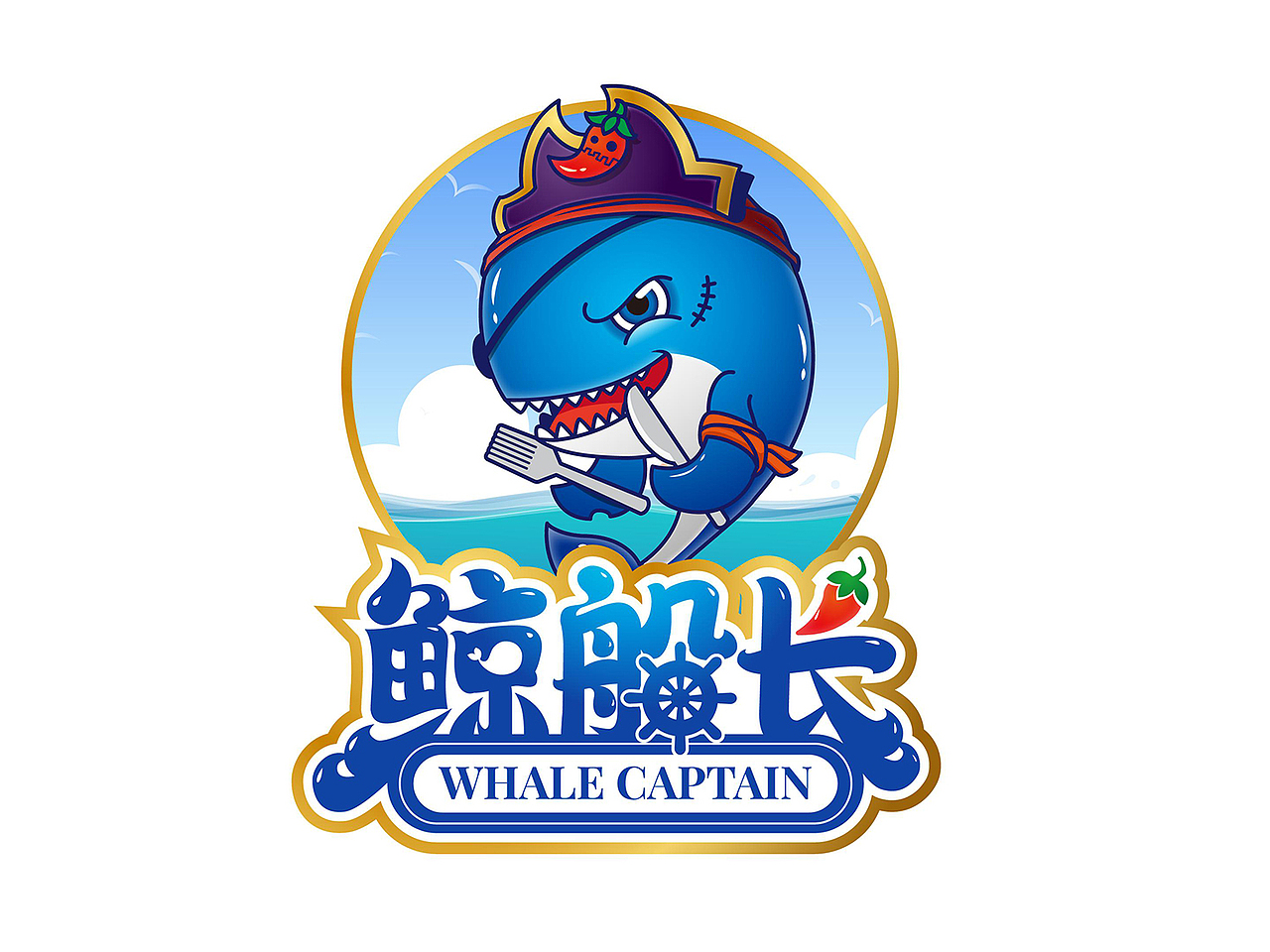 卡通logo设计思路原创手绘吉祥物LOGO标志商标设计注册