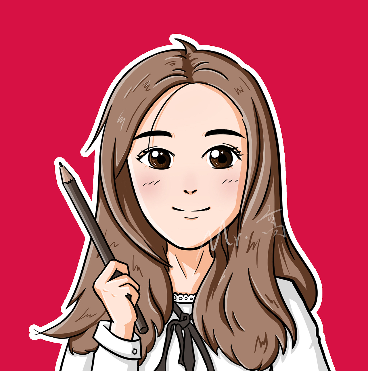 板绘q版可爱人物|动漫|单幅漫画|ggbond杰_原创作品-站酷zcool