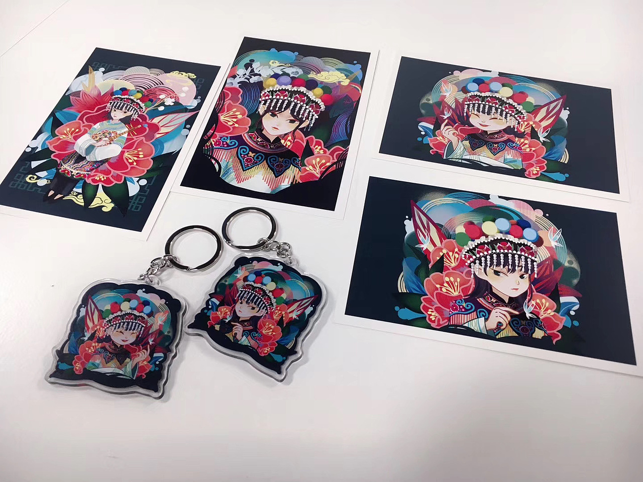 彝族插画设计-【彝】