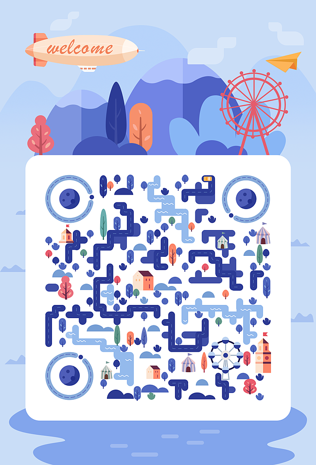 个人站酷二维码设计