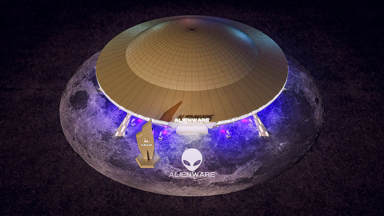 外星人快闪店（ALIENWARE）（图ZMjcyMDcxOTE2） - 其他三维 - 站酷设计师W冥王星M原创素材 - 站酷ZCOOL