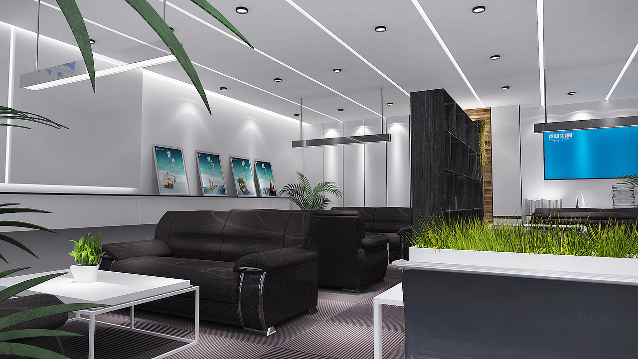 室内设计 办公空间设计 金融公司（图ZMjk3MjA1ODg=） - 家装设计 - 站酷设计师秋琳原创素材 - 站酷ZCOOL