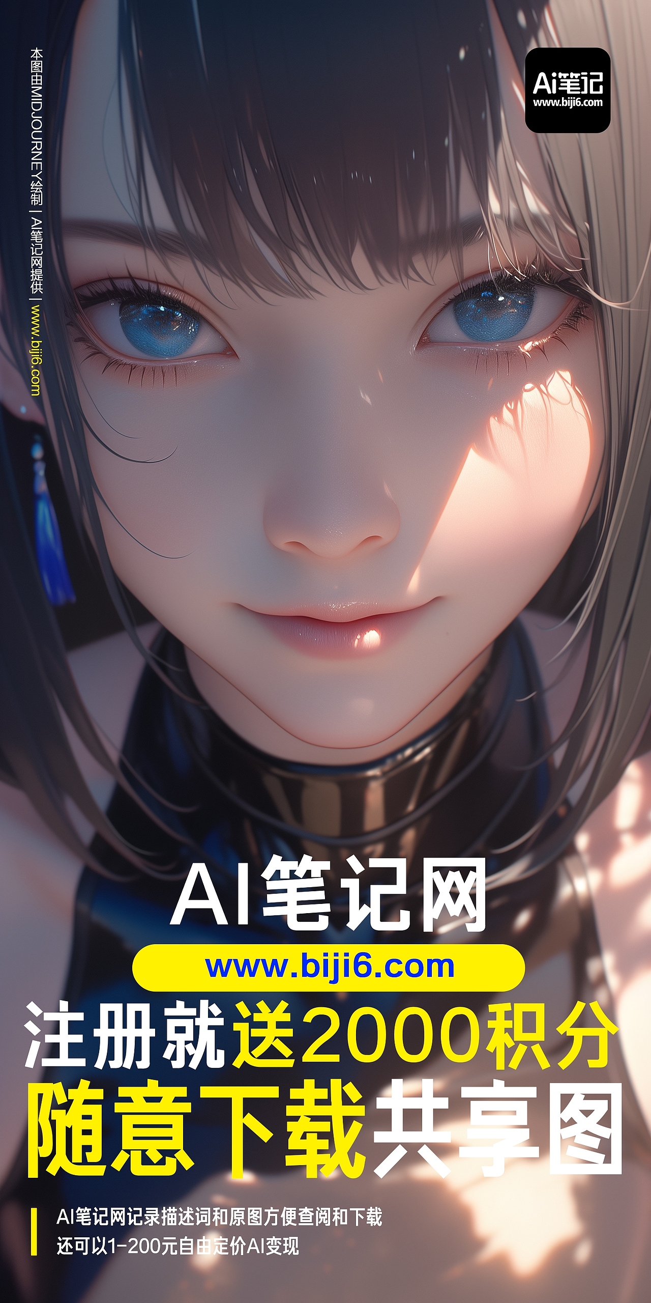 AI笔记网官方海报（图ZMzgwNzc1Mzk2） - 海报 - 站酷设计师AI笔记网原创素材 - 站酷ZCOOL