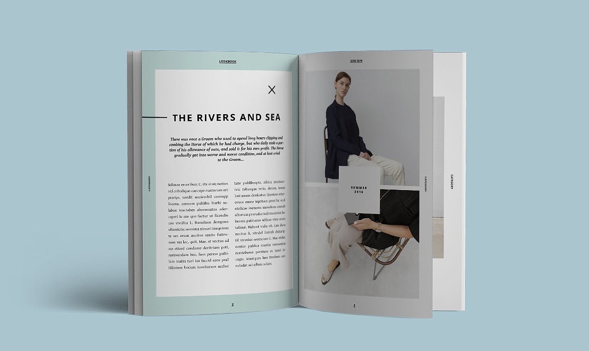 时尚杂志小册子（含Indesign源文件）（图ZOTUxMDgwOTY=） - 书籍/画册 - 站酷设计师skyzheng原创素材 - 站酷ZCOOL