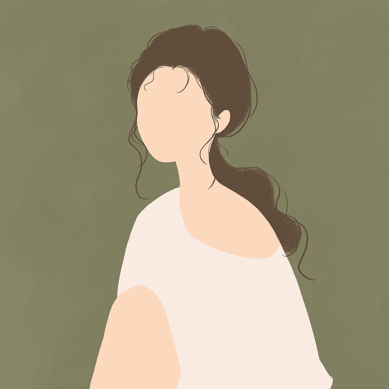 人物插画|照片转插画（图ZMjc3NTk1MTU2） - 创作习作 - 站酷设计师两万玐_can原创素材 - 站酷ZCOOL